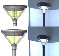 Outdoor Modern Light Fixtures Set