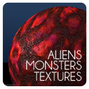 9 Alien Monster Textures seamless