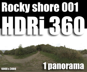 Hdr Rocky shore 001
