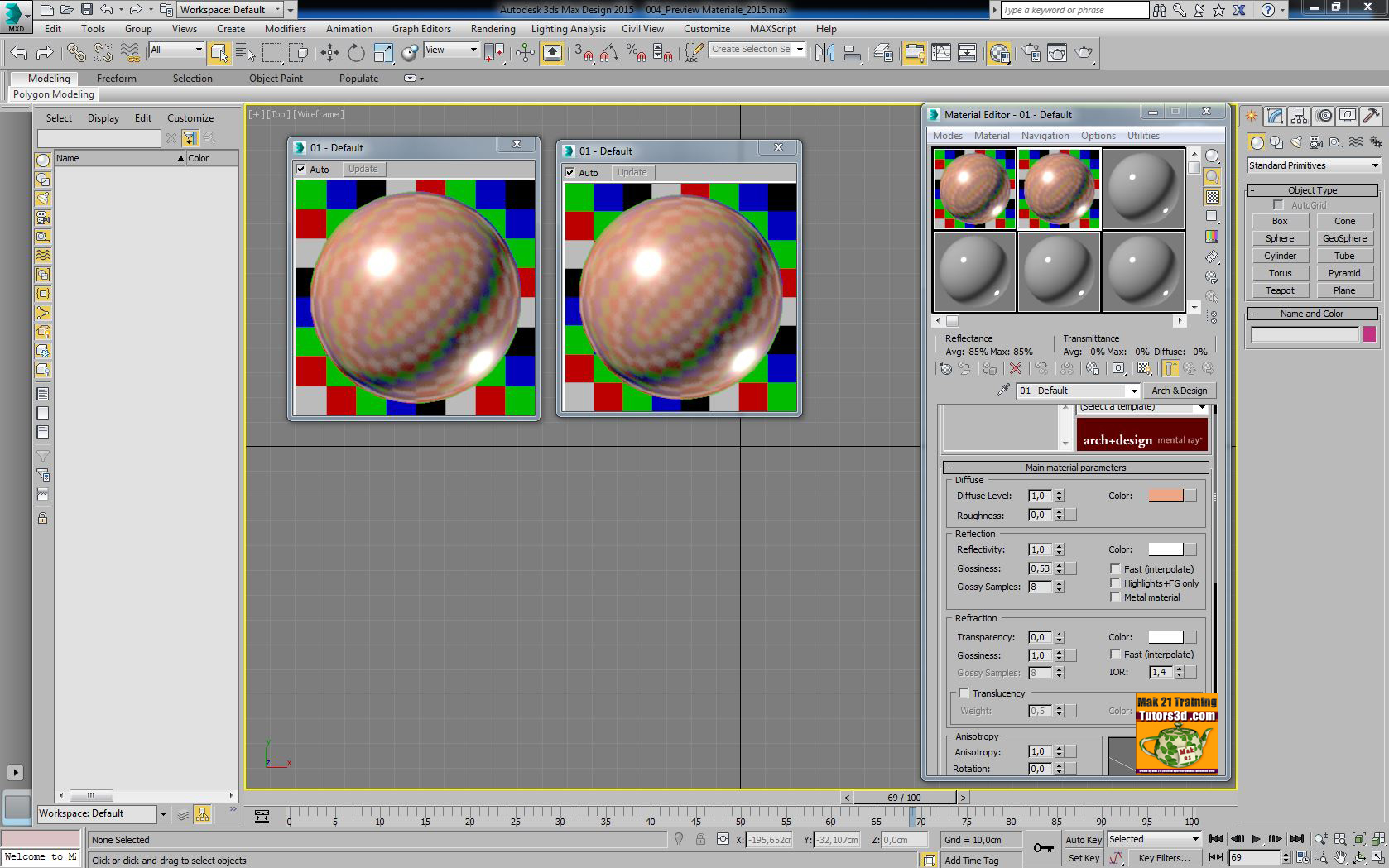 Training material editor italiano