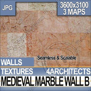 Medieval Marble Wall B