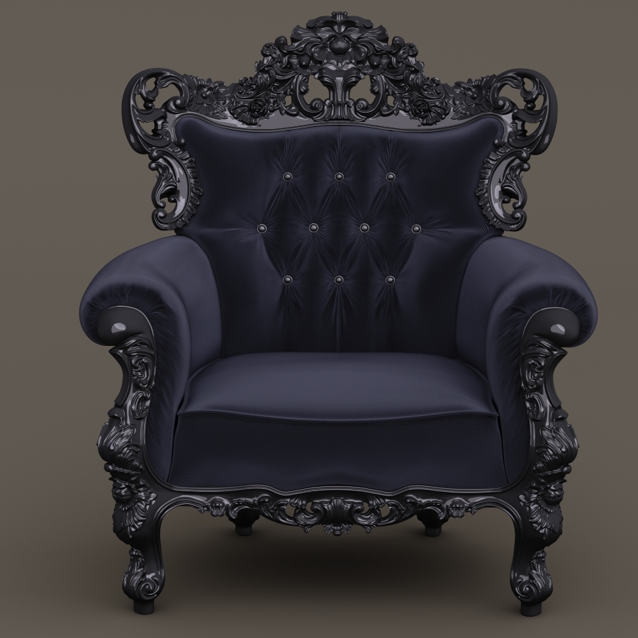 3d fabulous armchair model