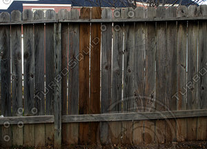 3 Apartment Wooden Fence