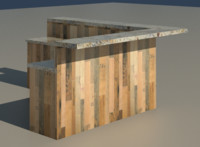 L-shaped Reception Desk