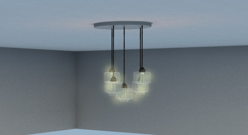 Building Revit Family Chandelier rustic lighting