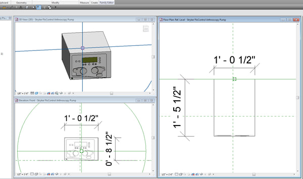 Building Revit Family Stryker Control FloControl