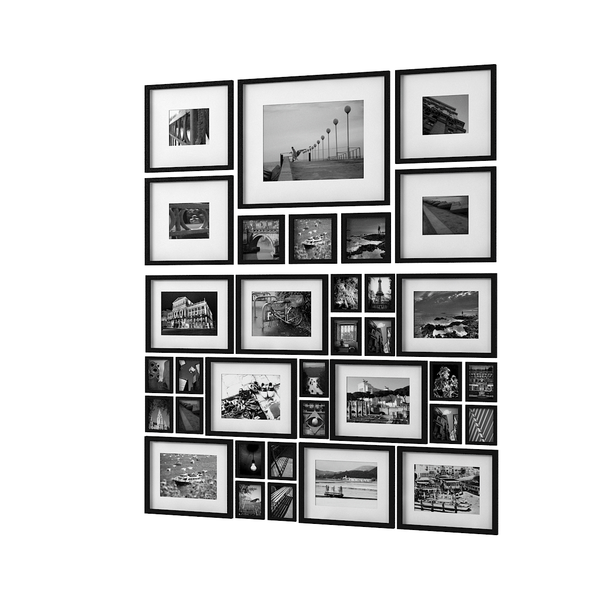 3dsmax photo wall collage