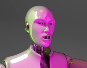 3d completely rigged male humanoid