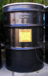 Hazardous Waste Barrel