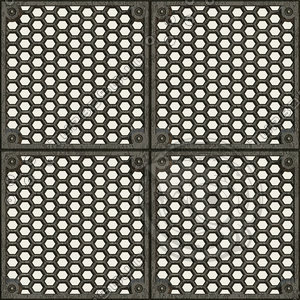Metal Floor 3 | Tileable | 2048px