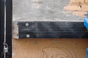 Tire Tread on the wall
