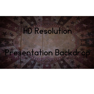 Presentation Lit Wood Backdrop A