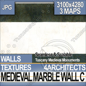 Medieval Marble Wall C