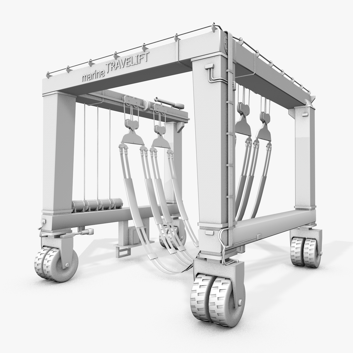 travel lift 3d model