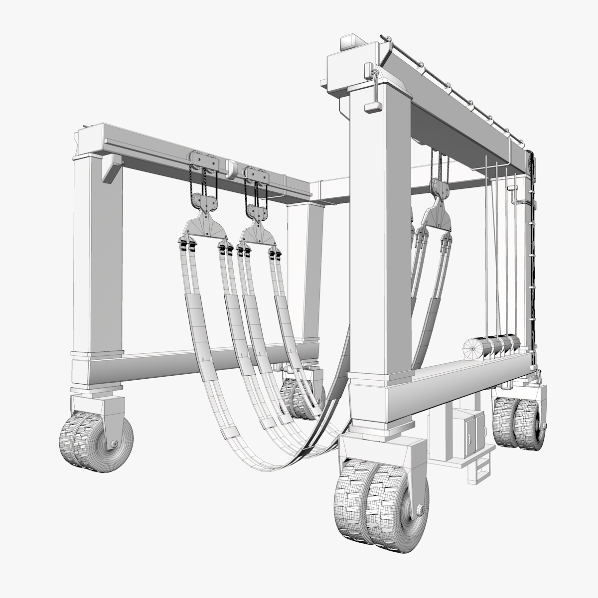 travel lift 3d model