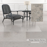 Beige Marble Textures Set