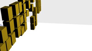 cube fall