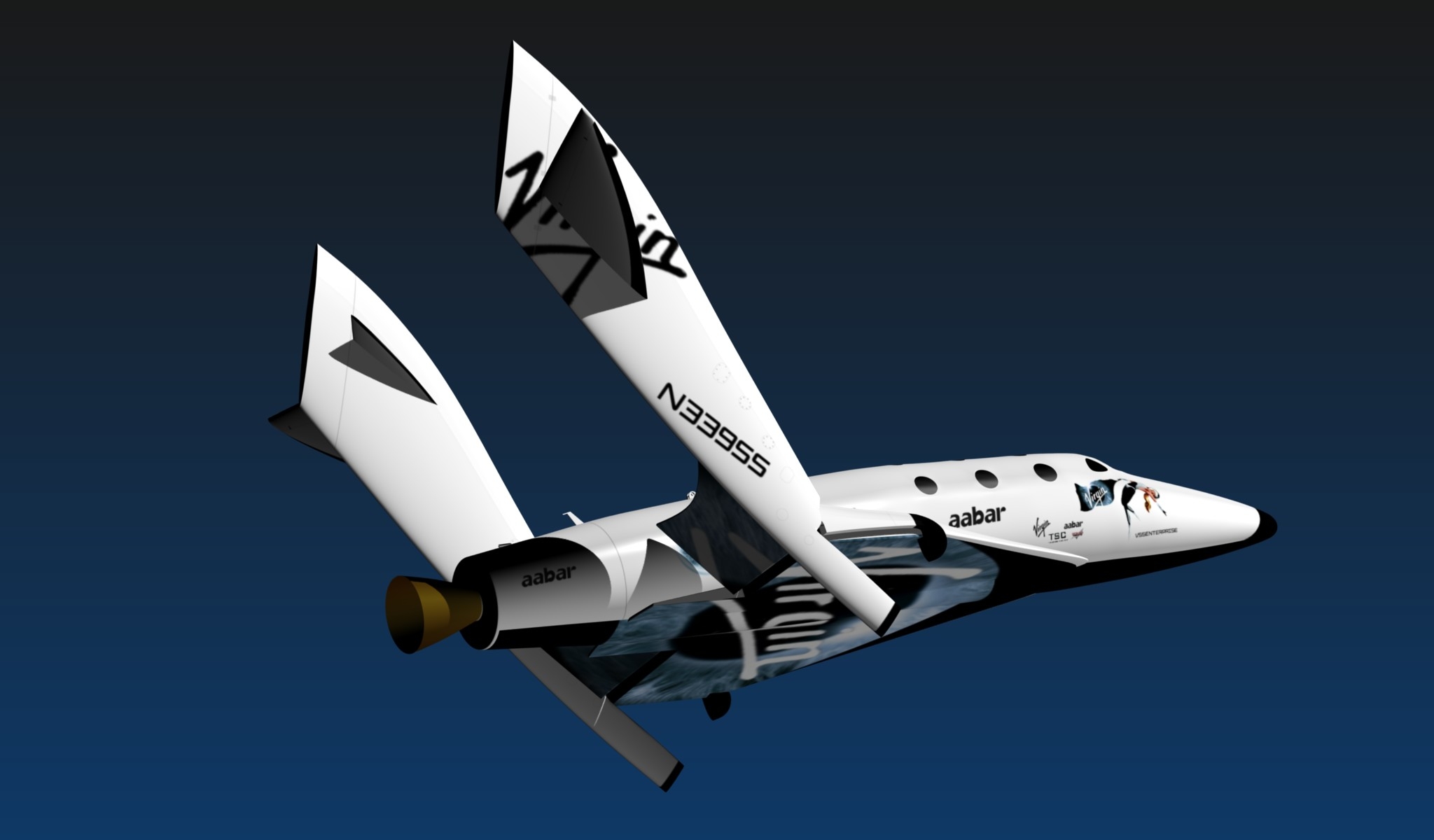 太空船3d模型
