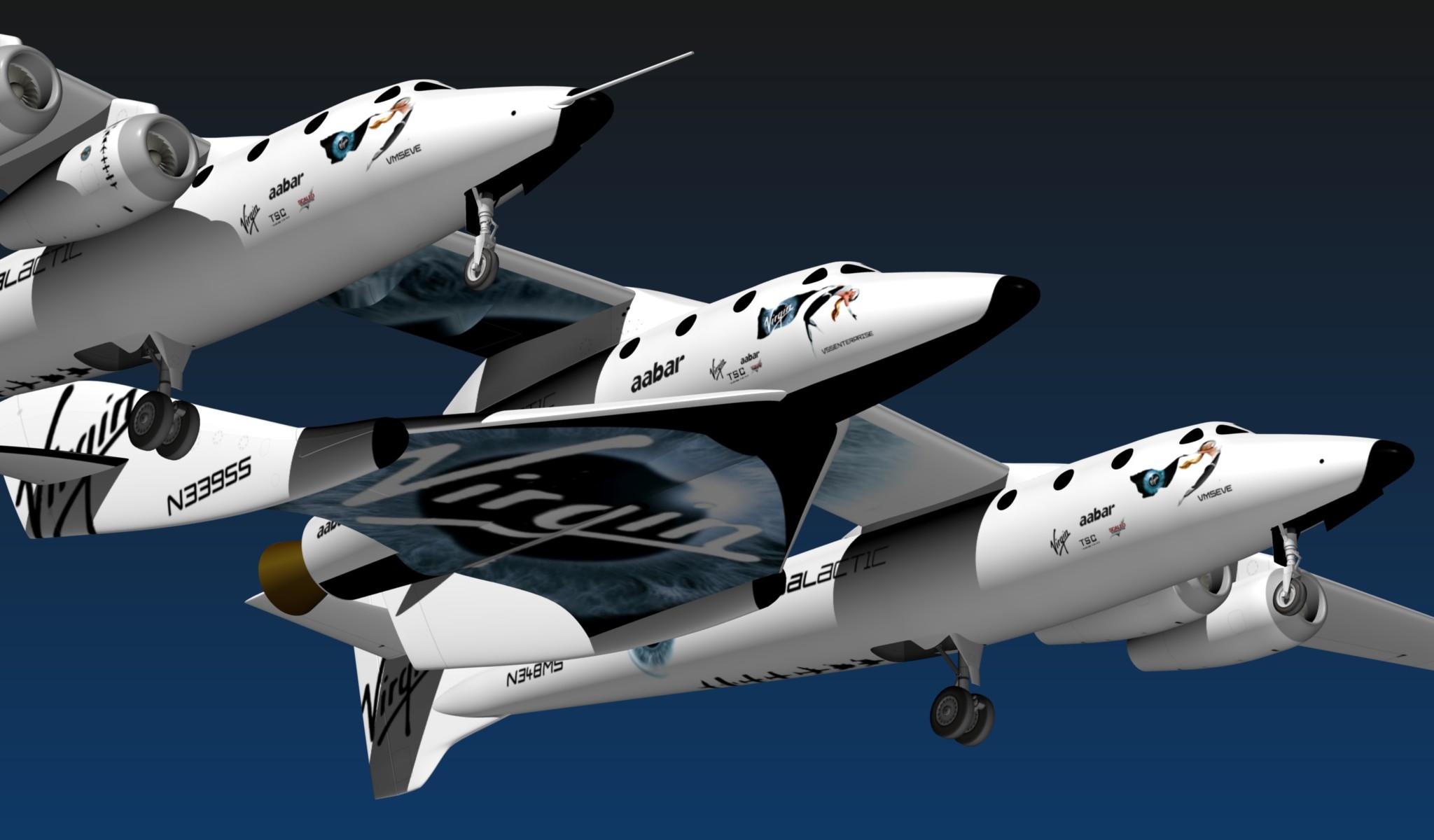 太空船3d模型