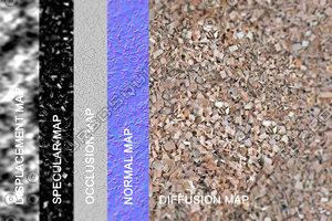 HD Mapped 3D Ready Chopped wood chips