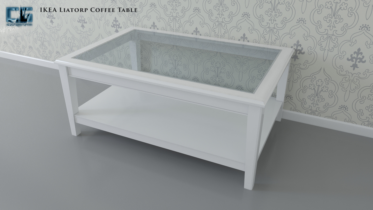 3d model ikea liatorp coffee tables