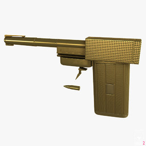 3dsmax golden gun