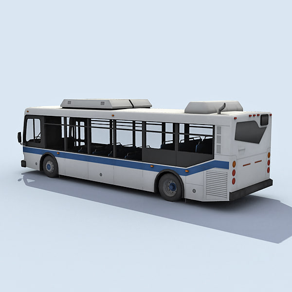 city bus 3d model