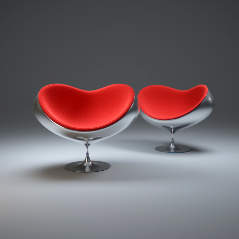 love-armchair-3d-model