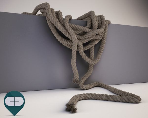 3d rope model