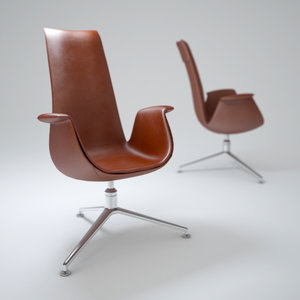 3ds max fk-lounge-chair-hb