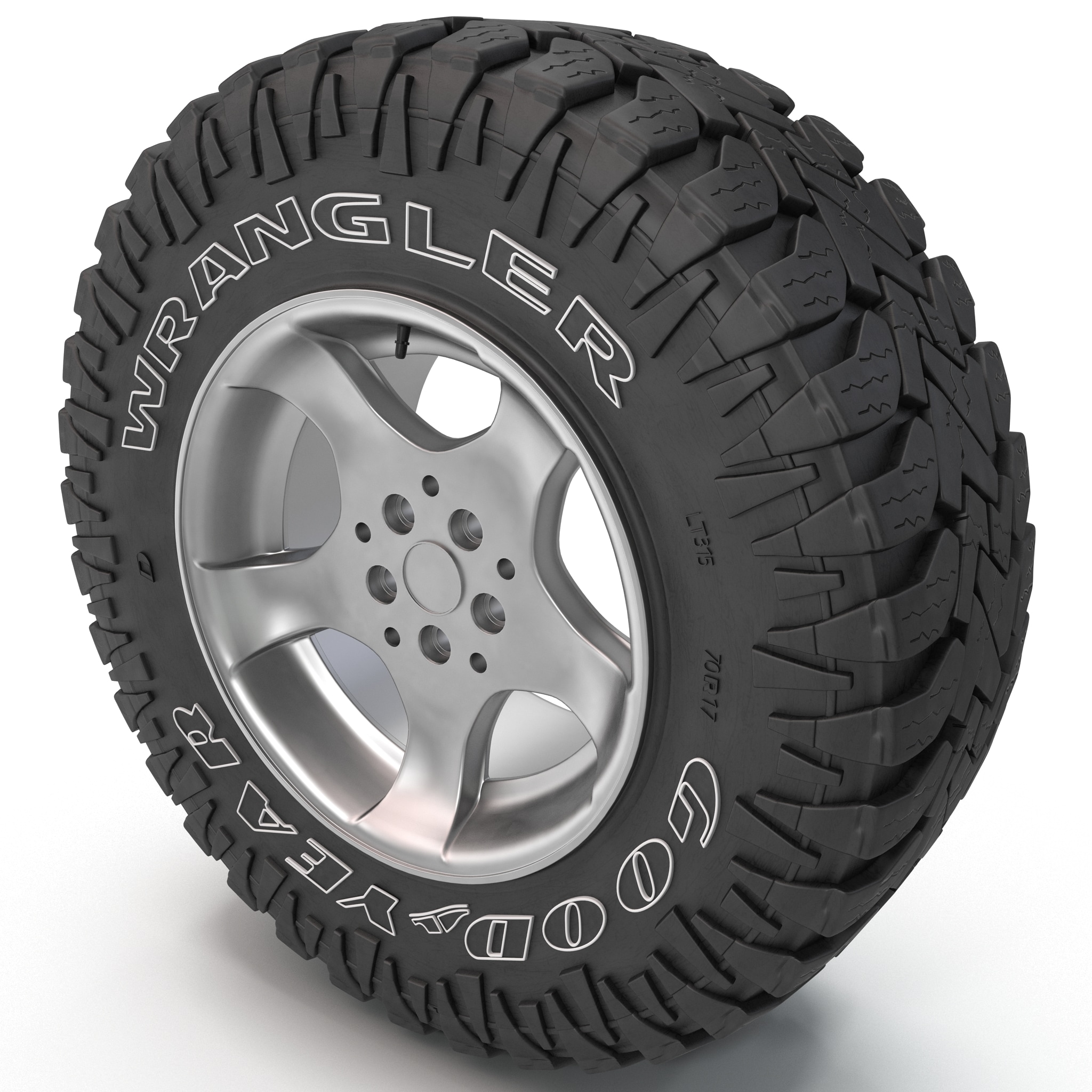 3d-model-goodyear-wrangler-tire
