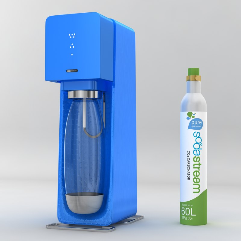 sodastream source blue 3d model