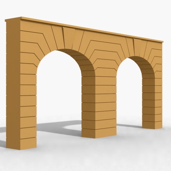 3d arches model