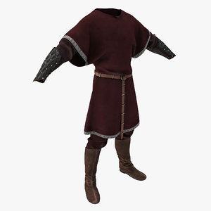 3d medieval clothes 7