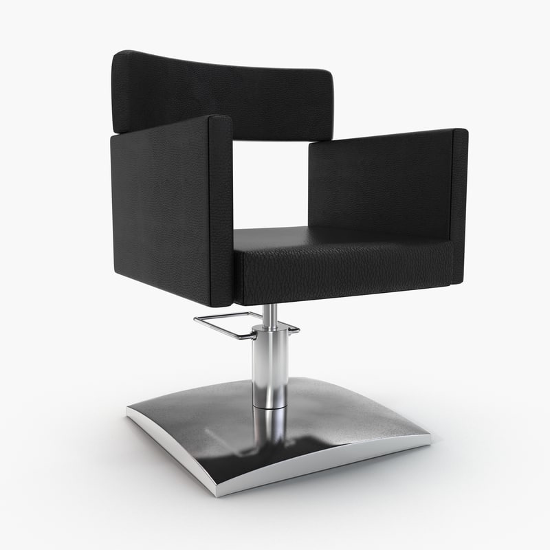 3d salon chair 4 model