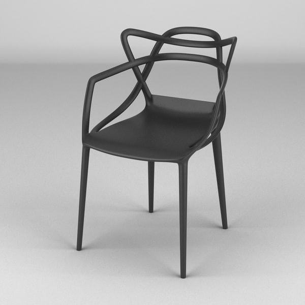 3d Kartell Masters Chair Model