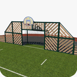 multisports stadium 3d model