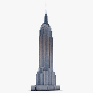 empire state building new york 3d 3ds