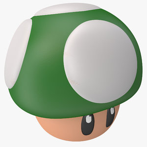 super mario green mushroom max