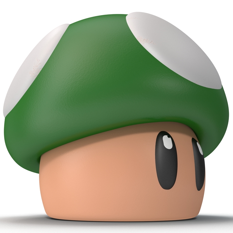 super mario green mushroom max