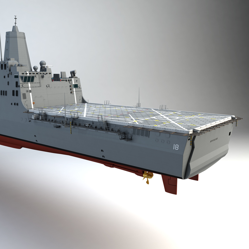 3d uss new lpd-18 model