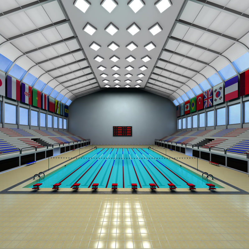 swimming pool 3d model