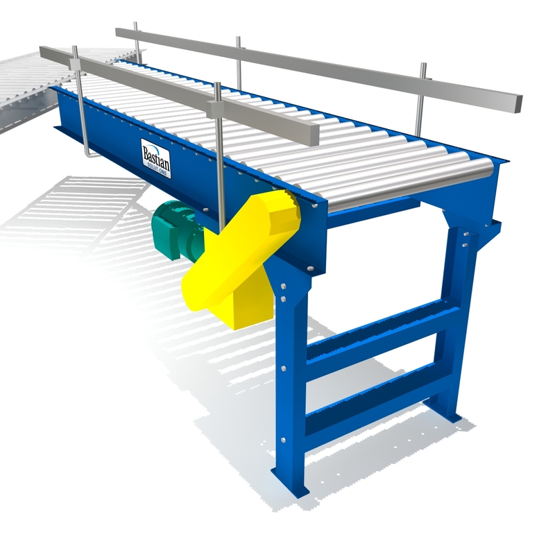 3d live driven conveyors model