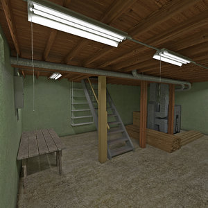 3d Basement Models Turbosquid