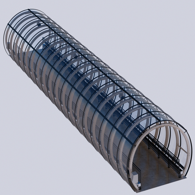3d model tunnel
