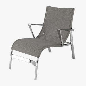 3d alias armframe chair model