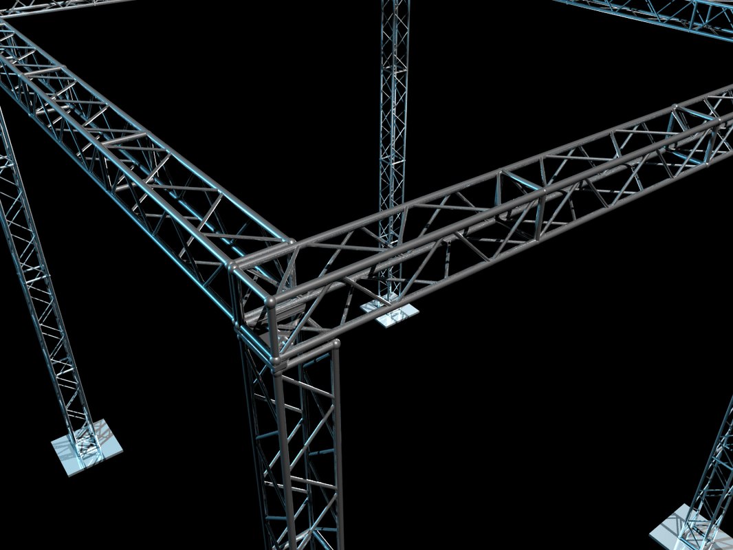 Truss 3d Obj