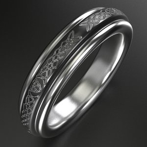 3ds max ring celtic accessories