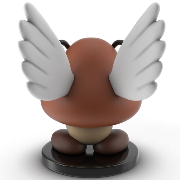 flying goomba plush