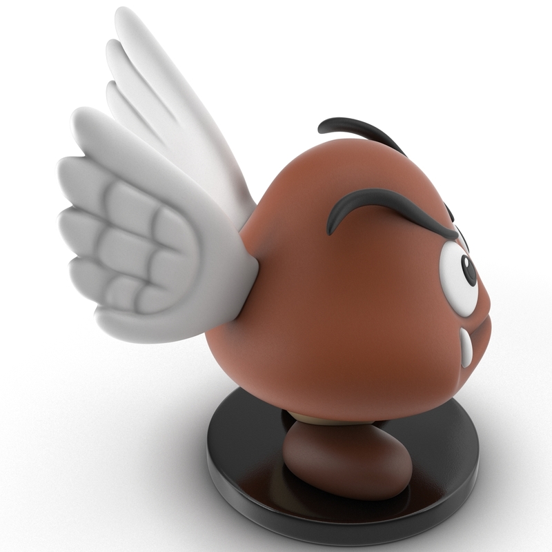 flying goomba plush